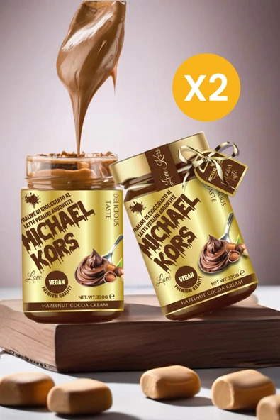 Love Michael Kors Praline Dı Cioccolato Al Latte Praline Assortite Kakaolu Fındık Kreması 330g x 2