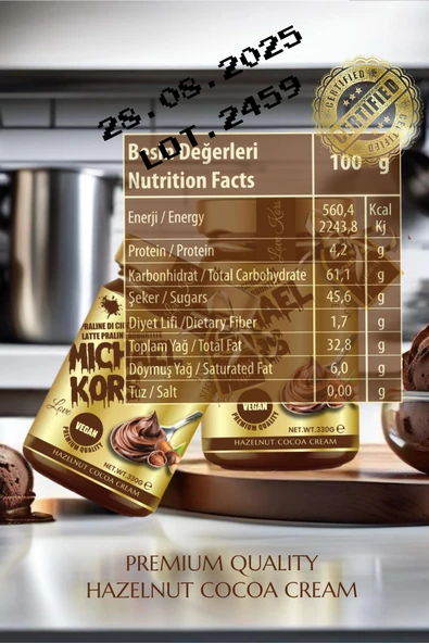 Love Michael Kors Praline Dı Cioccolato Al Latte Praline Assortite Kakaolu Fındık Kreması 330g x 2 - 6