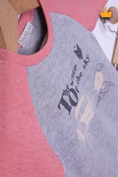 Babyhola 6-24 Ay Sky Erkek Bebek Çocuk Eşofman Takımı 12041 - 7