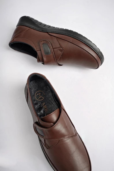 Muggo ARCH Garantili Ortopedik Taban Topuk Dikeni Hakiki Deri Kadın Ayakkabı - 10