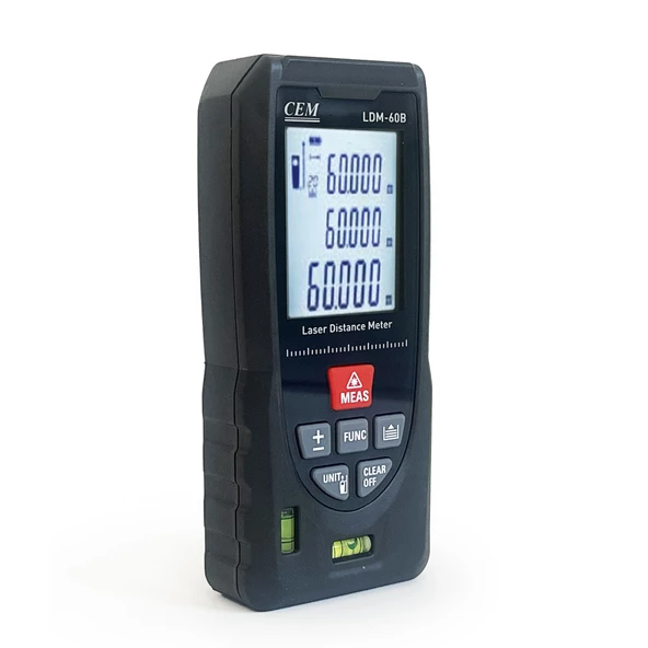 CEM LDM-60B Dijital Lazer Mesafe Ölçer 60M Lazermetre - 2