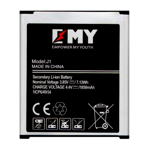 Samsung Galaxy J1 Uyumlu EMY Batarya ürün görseli 1