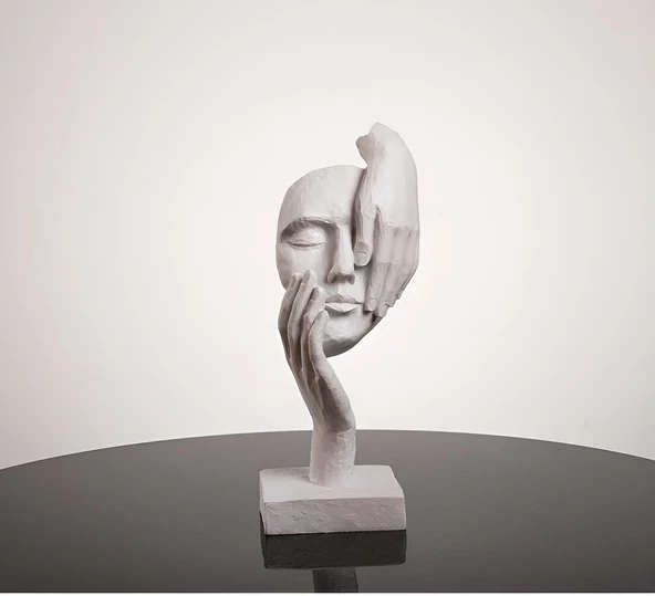 soyut yüz biblo - 4