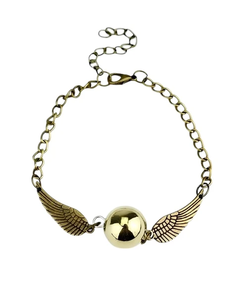 Snitch Golden Harry Potter Unisex Kadın Erkek Bileklik - 2