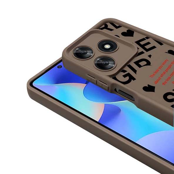 Tecno Spark 10 4G Kılıf Kamera Korumalı Baskılı Arka Yüzey Zore Klas Kapak - Resim 12