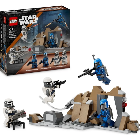 Lego Star Wars: The Mandalorian Mandalore Pususu Savaş Paketi 75373