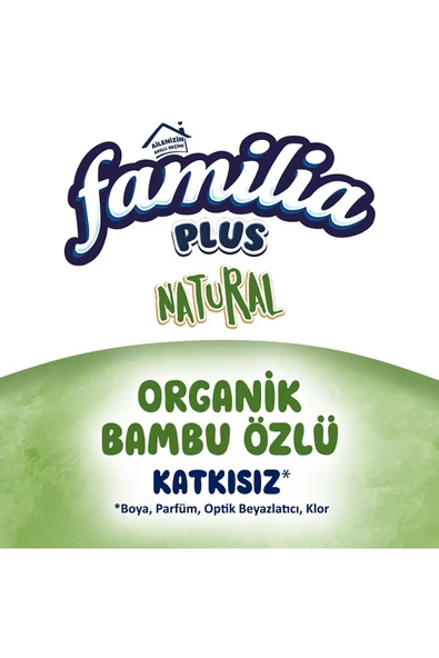 Familia Plus Natural 40'lı Tuvalet Kağıdı - Resim 3