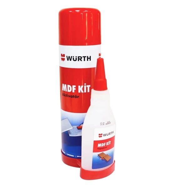 Würth Mdf Kit Aktivatör Hızlı Yapıştırıcı 100 Ml + 500 Ml