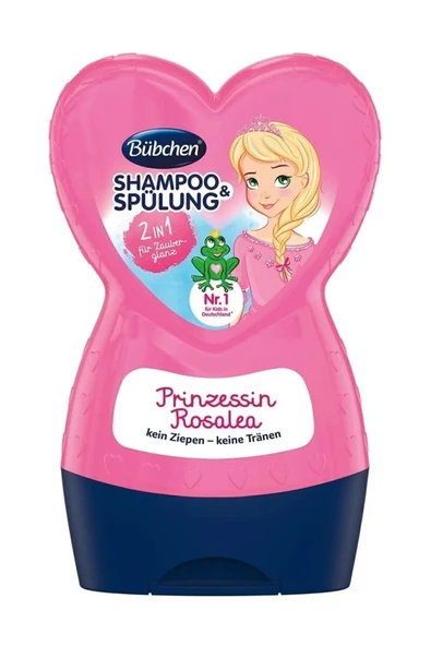 Bübchen Prenses Rosalea 230 ml Çocuk Şampuanı ve Balsam
