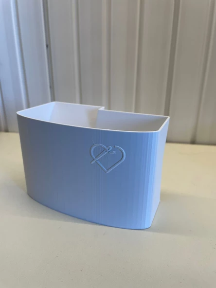 Singer Overlok Makinesi S0235 - S0230 Için Çöp Kutusu Atık Fire Kabı Beyaz - 2