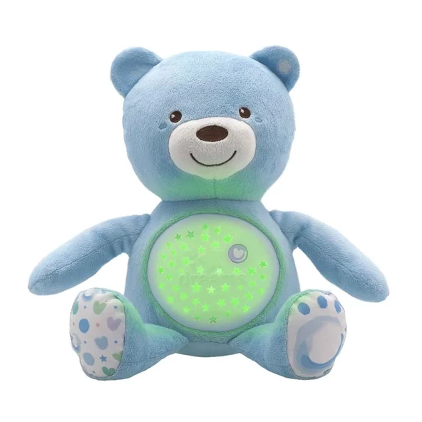 Chicco Bebek Ayıcık Projektör Mavi - 1