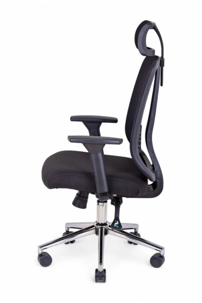 Paris Siyah Fileli Yönetici Koltuğu - 4