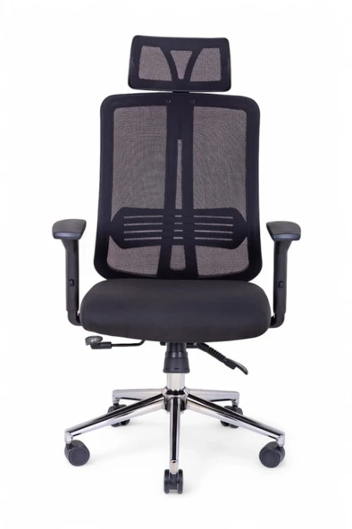 Paris Siyah Fileli Yönetici Koltuğu - 3