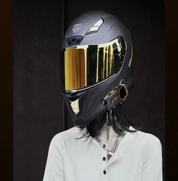 Blic Motosiklet intercom 1500mAh RGB ışıklı su geçirmez - 4