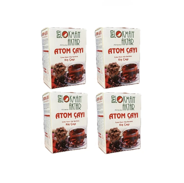 Atom Çayı 4 Adet x 180 G, Lokman Aktar