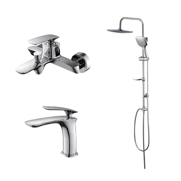 Newarc Slim Lavabo,Banyo Bataryası, Duş Ünitesi Set