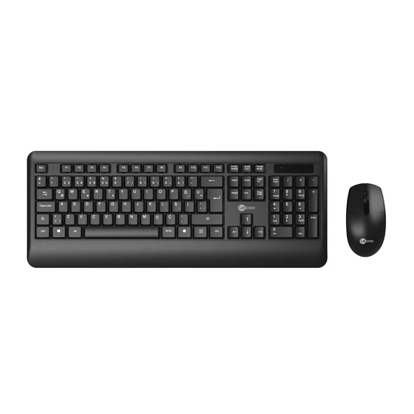 LENOVO LECOO KW202 KABLOSUZ KLAVYE & MOUSE SET SİYAH