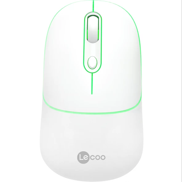 LENOVO LECOO WS210 Bluetooth & 2.4G WiFi Wireless Charging  MOUSE BEYAZ