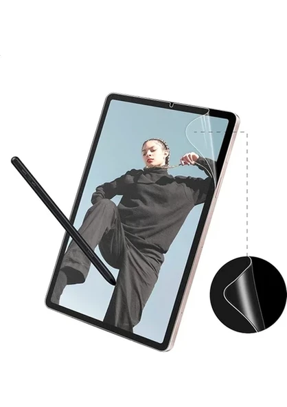 TNS TeknoPlus Samsung Galaxy Tab A9 Plus 11 Inç Ekran Koruyucu Şeffaf Cam Nano Esnek Kırılmaz Ekran Camı - 6
