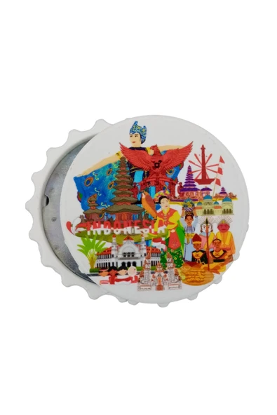 Endonezya Temalı Magnet Kapak Açacak - Resim 6