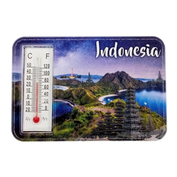 Endonezya Temalı Dereceli Magnet ürün görseli