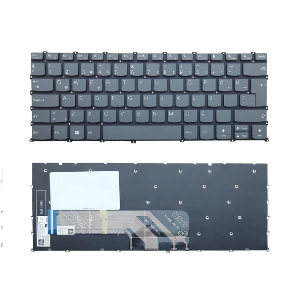 Lenovo Ideapad 5-14ITL05 82FE00K8TX Notebook Klavye Füme
