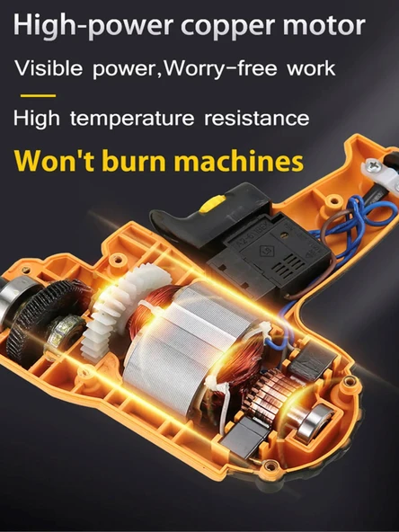 Rowermax Alman Stark Korumalı 99558VFX Otomatik Devir Ayarlı Zımpara Pasta Cila Polisaj Makinesi - 3