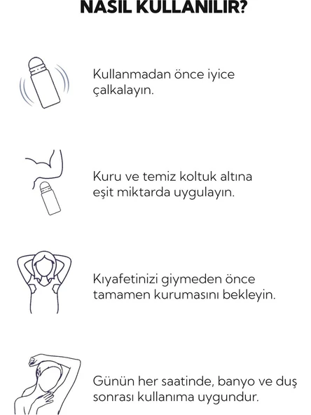 İdea Derma Roll-on Antiperspirant Deodorant 75 ml - Erkekler İçin - Resim 4