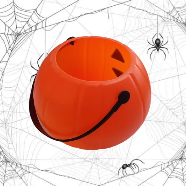 Cadılar Bayramı Kabak Kova 18x13cm - Resim 2