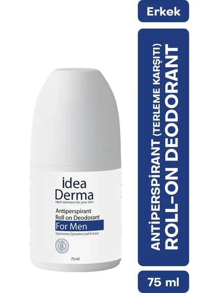 İdea Derma Roll-on Antiperspirant Deodorant 75 ml - Erkekler İçin ürün görseli 1