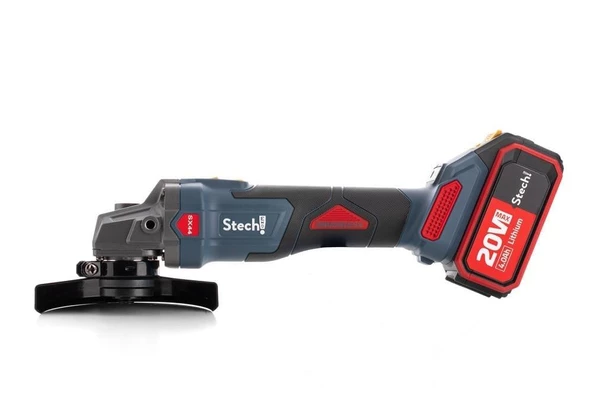 StechEnd SX44 2x4Ah Akülü Avuç Taşlama 125mm