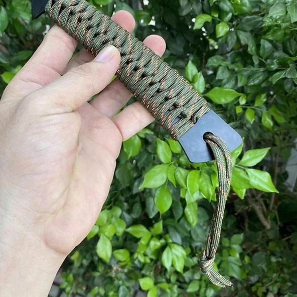 WORKPRO WP383002 250MM Çok Fonksiyonlu Kamp Baltası + Magnezyum Ateşleyici - 6