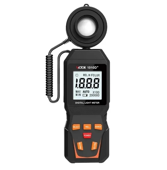 WellHise Victor VC1010d+ Light Level Meter Işık Ölçer