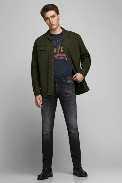 Jack & Jones 12162430 Jjiglenn Jjicon Jj 557 50Sps Noos Erkek Jean Pantolon