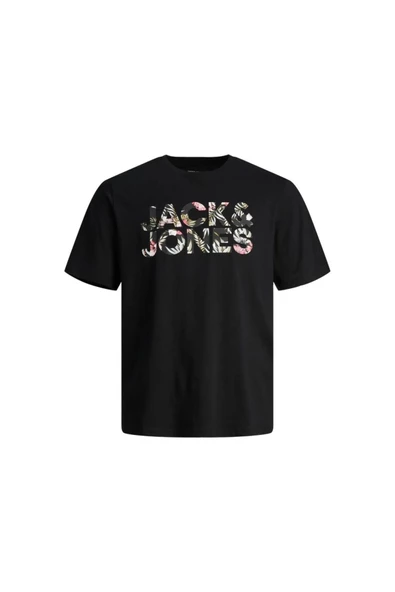 Jack & Jones 12250683 Jjejeff Corp Logo Tee Ss Sn Erkek Tişört