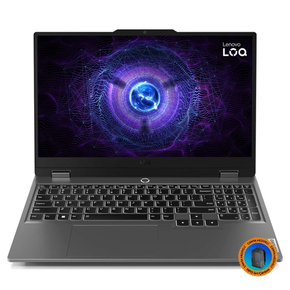 Lenovo LOQ 83GS007WTR14 i5-12450HX 64GB 2TBSSD RTX4050 15.6" FHD FreeDOS Dizüstü Bilgisayar-CNT015 - 2