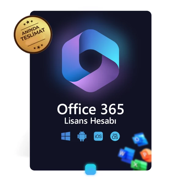 Office 365 Pro Plus 5 pc 5 mac 5 mobile Dijital Lisans Hesabı