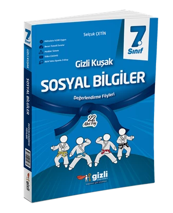 GİZLİ YAYINLARI 7. SINIF SOSYAL BİLGİLER GİZLİ KUŞAK SERİSİ