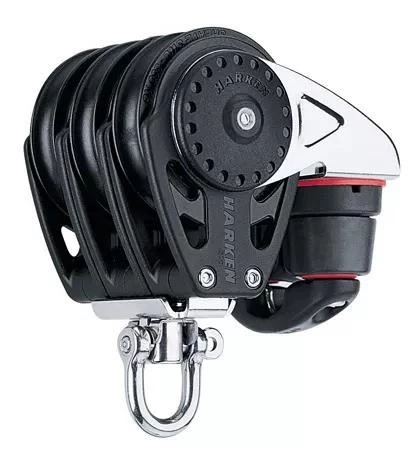 Harken 57mm Carbo Cem Kilitli Üçlü Makara / İp: 10mm ürün görseli 1