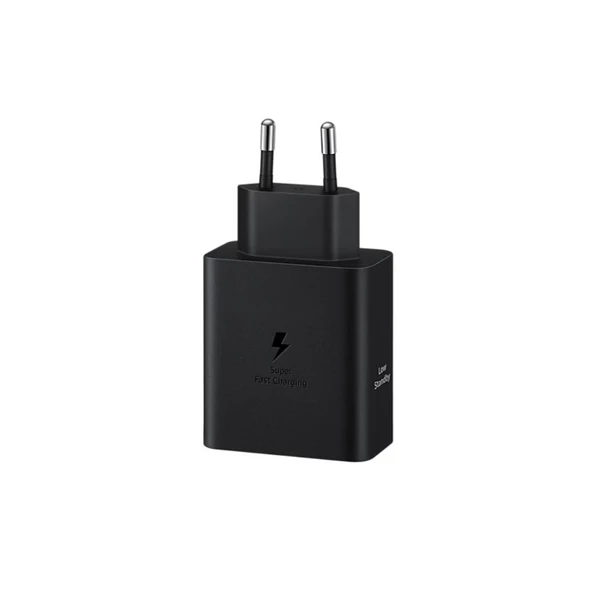Samsung EP-T5020X 50W Type-C Çift Çıkışlı Kablolu Hızlı Şarj Adaptörü Siyah Samsung Türkiye Garantili - 3