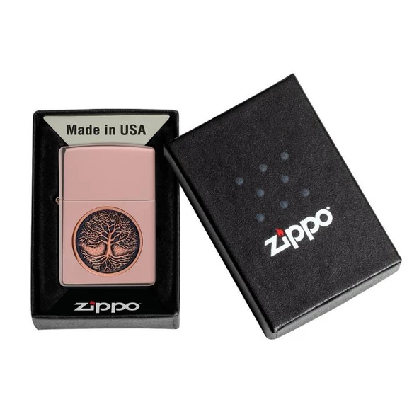 Zippo 49638 49190 Tree Of Life Emblem Çakmak - 3