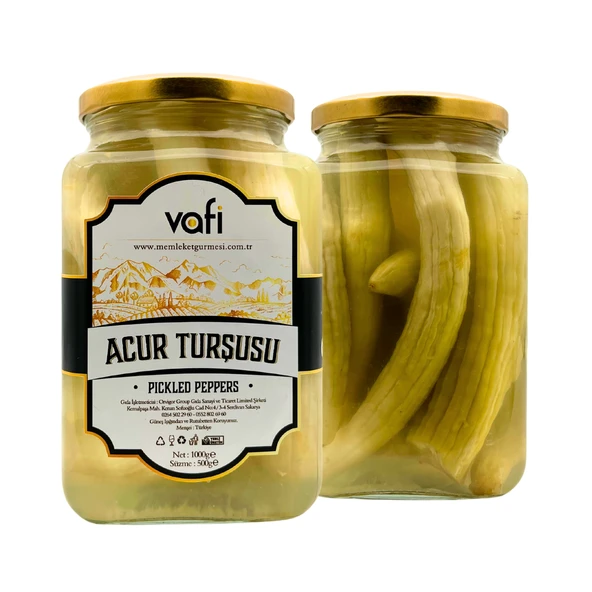 Vafi Turşu Serisi Acur Turşusu 1000cc-500gr ürün görseli 1