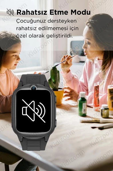K800 Akıllı Çocuk Saati Sim Kartlı Gps Konum Görüntülü Konuşma Ortam Dinleme Özellikli Çocuk Saati - 2