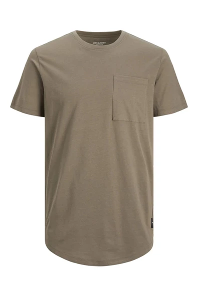 Jack & Jones 12210945 Essentials Jjenoa Pocket Tee Ss Crew Neck Noos Erkek Tişört