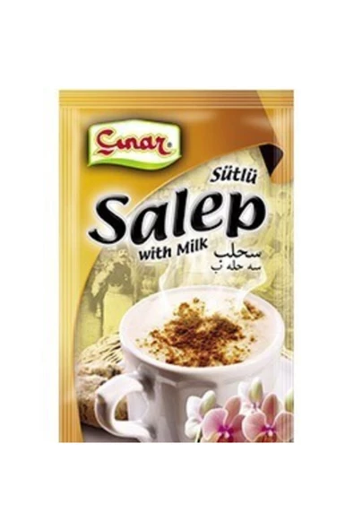 ÇINAR SÜTLÜ SALEP AROMALI İÇECEK TOZU 18 GR x 24 ADET