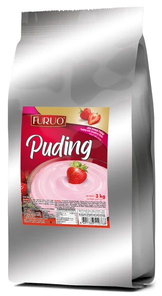 FURUO ÇİLEK AROMALI PUDİNG 3KG