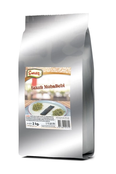 Sakızlı Muhallebi 3 kg