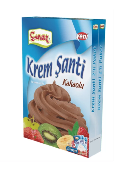 ÇINAR KREM ŞANTİ KAKAOLU 150 GR