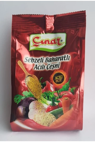 Sebzeli Çeşni Acılı 250 GR