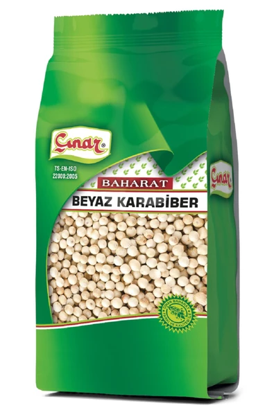 ÇINAR BEYAZ KARABİBER (AKBİBER) 1 KG x 10 ADET